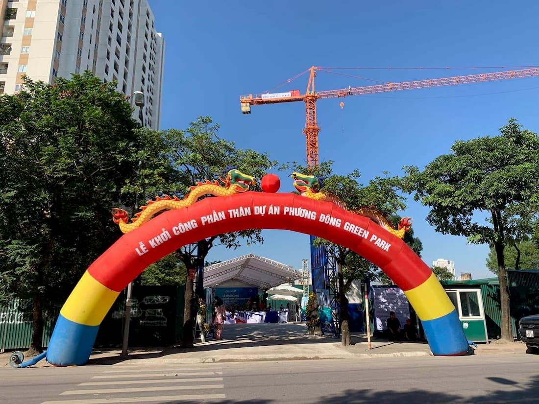 dự án green park trần thủ độ