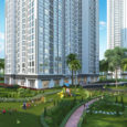 Cảnh quan xanh của dự án